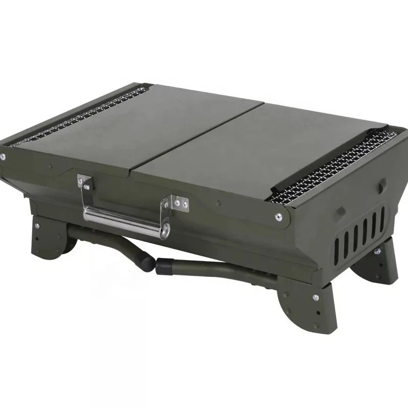 Folding BBQ Coal Grill Portable bbq Grill 82x30cm Outdoor BBQ grill charcoal