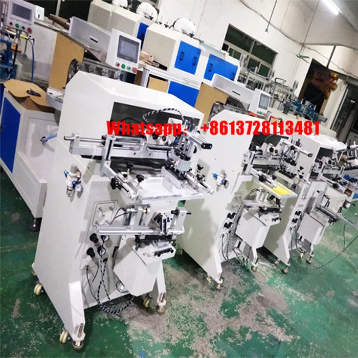 Oil filter pattern screen printer car oil filter logo printing machine