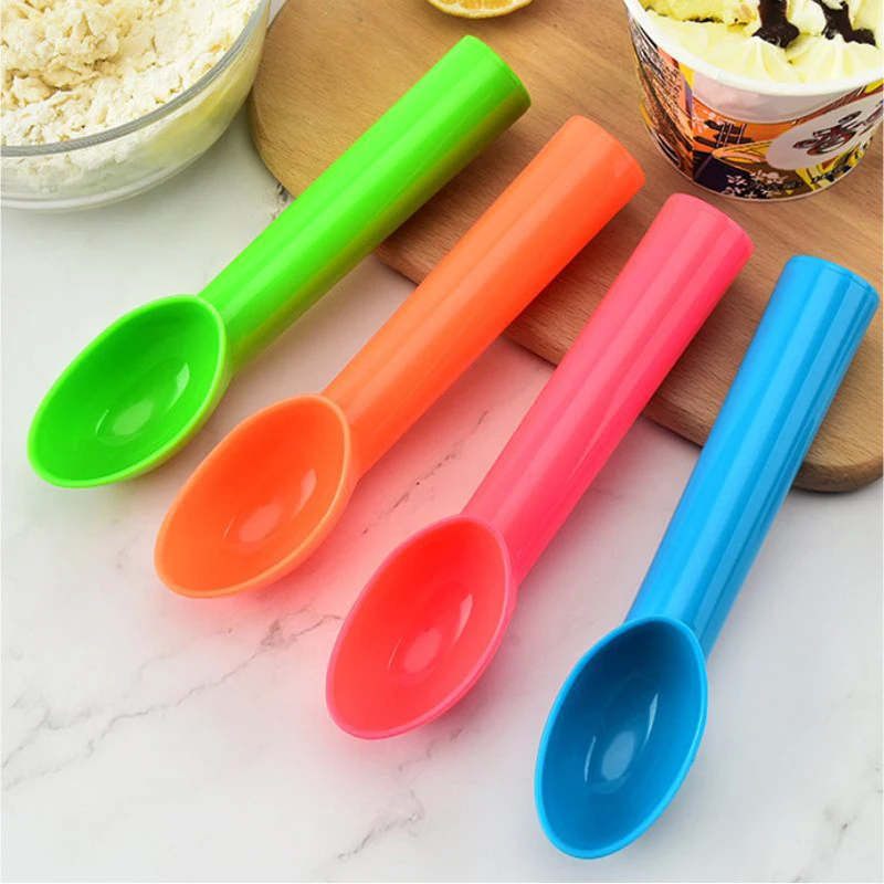Miniature Plastic Ice Cream Spoon Eco-friendly Professional Premium Ice Cream Scoop