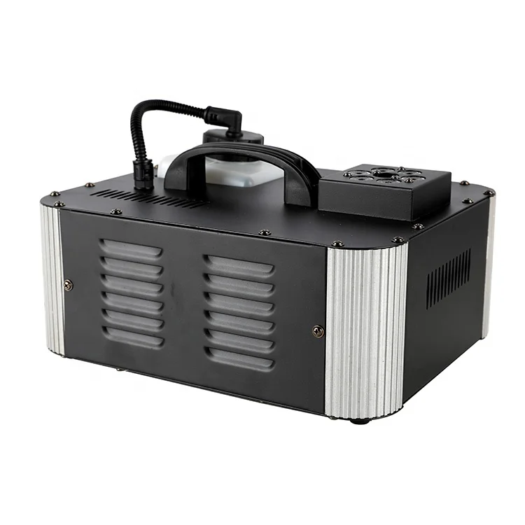 Special Effects For Wedding Party Led Black Stage Ground 1500W Fog Smoke Machine DJ Power Vertical Fog Machine Fogger Machine