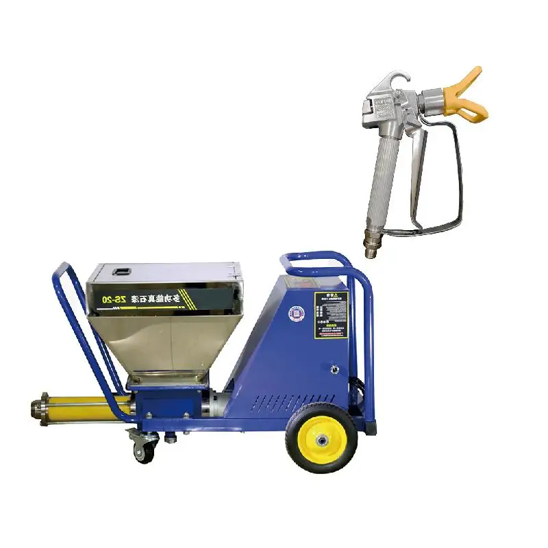 2022 Высокоэффективная машина для распыления штукатурных растворов распылитель краски бетонная штукатурная цемента резервуар