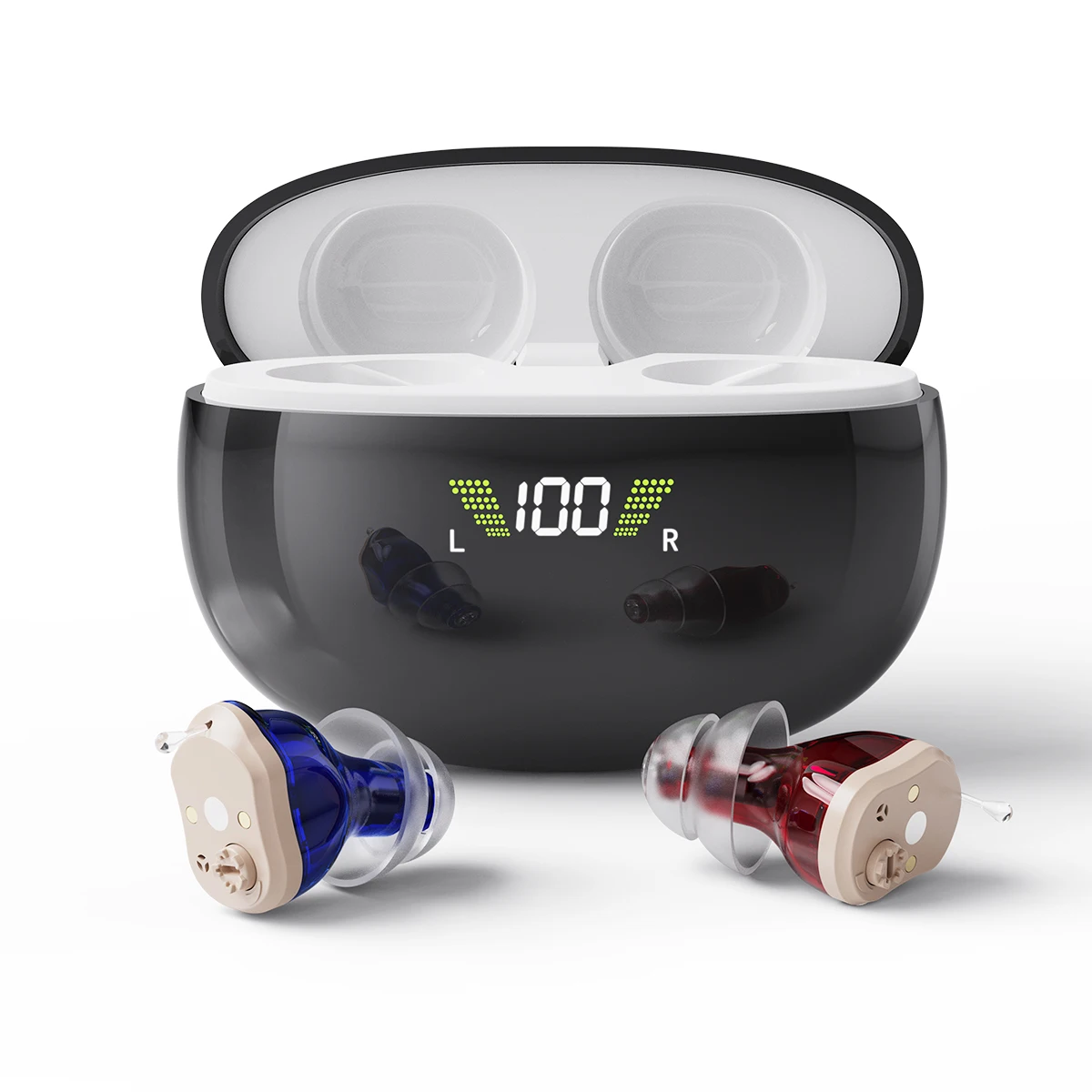 Rechargeable CIC digital hearing aid mini price list invisible wireless hearing amplifier for deafness hearing aid manufacturer