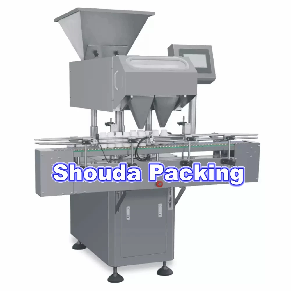 Tablet Counting Weighing Desiccant Inserting and  filling machine Production Line Machine