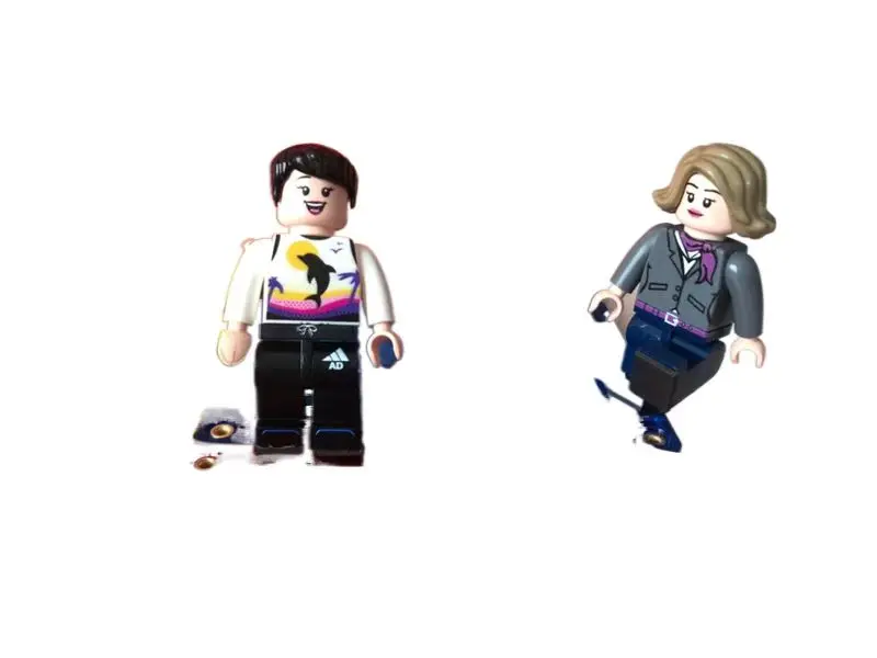 Magnetic Figures-Community Figures Set of 15 Pieces - Play People Perfect for Magnetic Tiles - Magnetic Tiles Expansion Pack