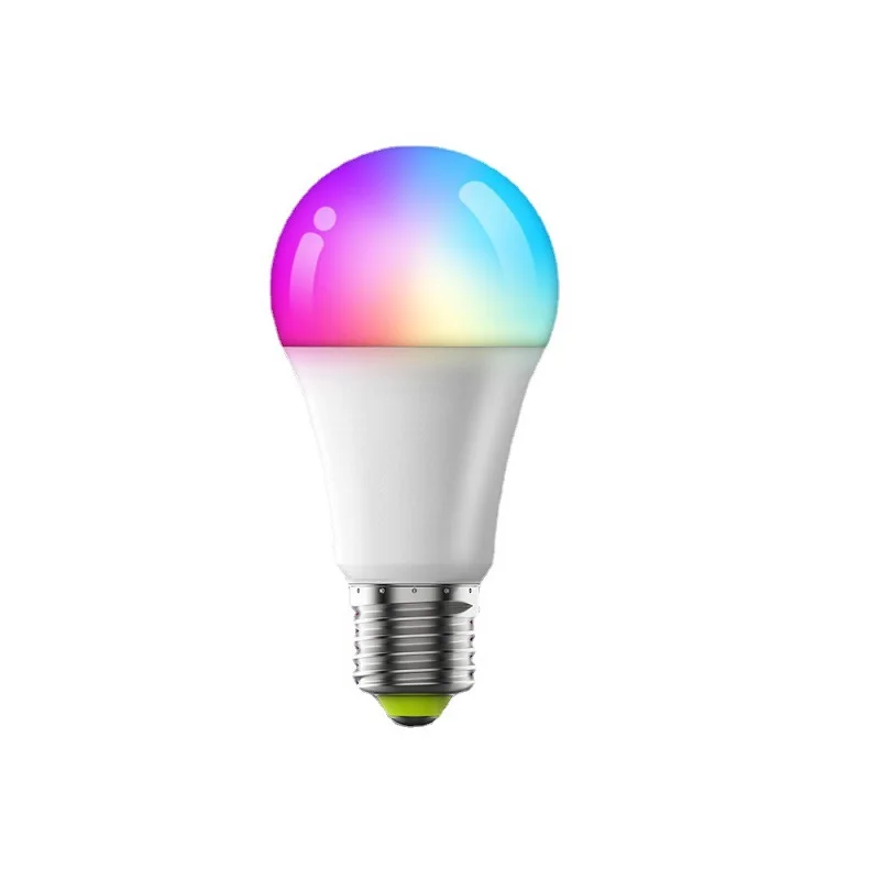 Hot Sell WIFI Smart Timer Bulb ECHO Voice 10W+RGBW Dimmable Energy Saving Group Control LED Bulb JE-065