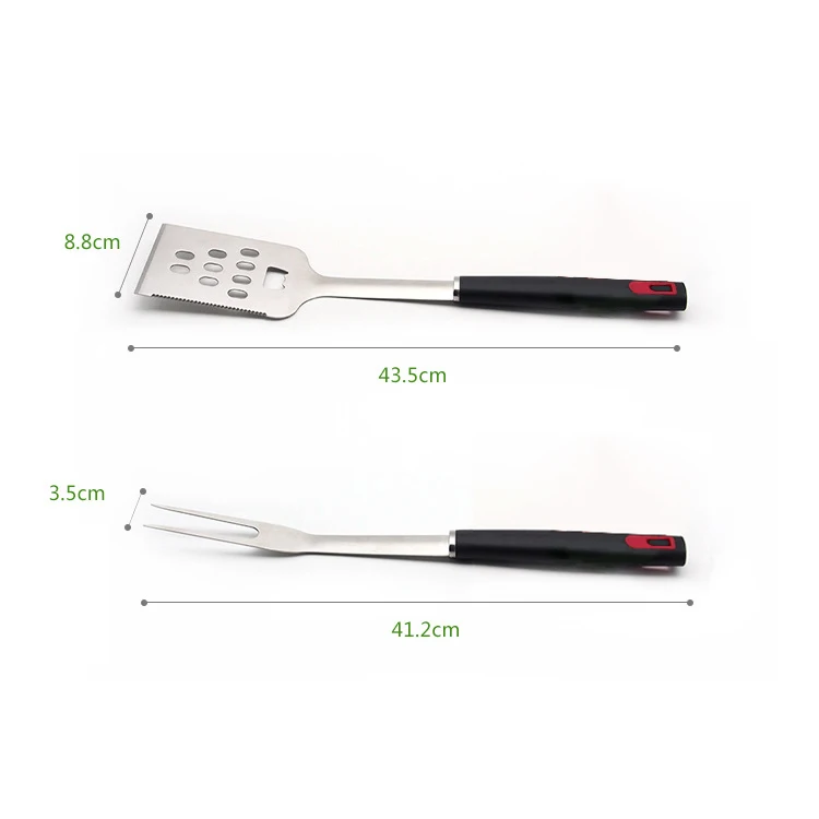
Stainless Steel BBQ Tool Set BBQ Grill Tools Set BBQ accessories with individual box 