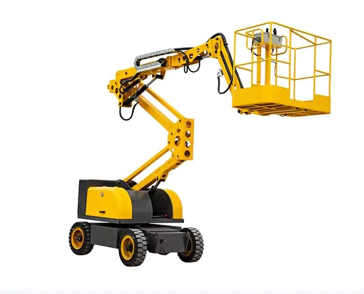 14 м Электрический самоходный сочлененный подъемник стрелы 360 градусов электрический