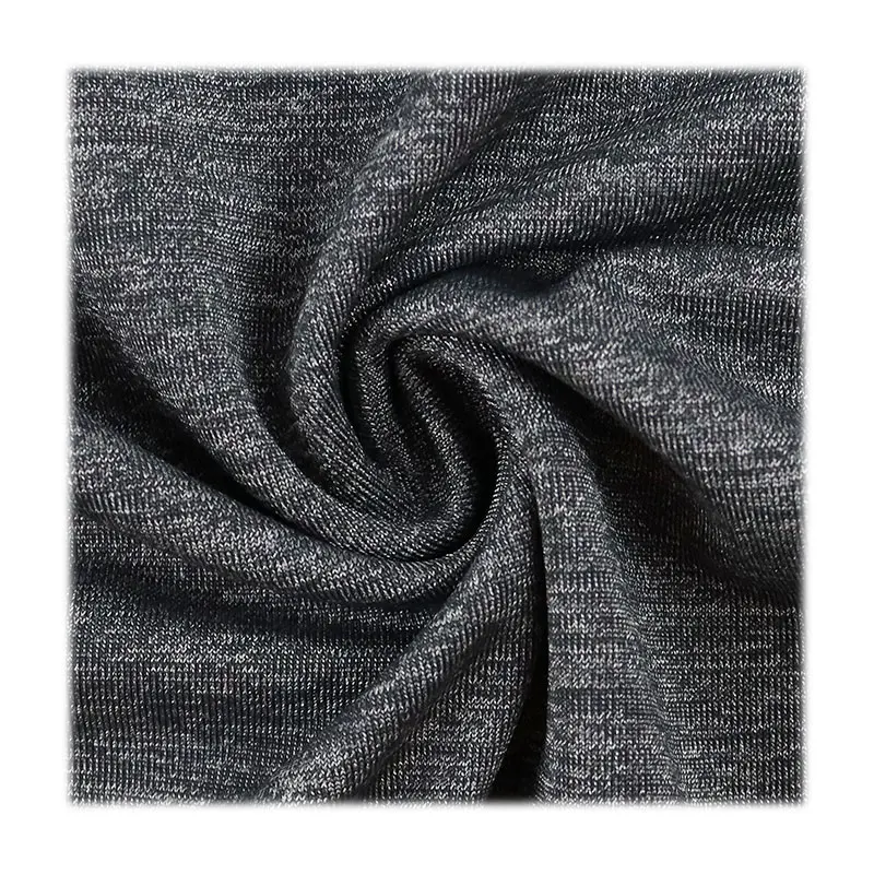 Factory customized elastic knitting yarn nylon polyester spandex mixed color swimwear fabric