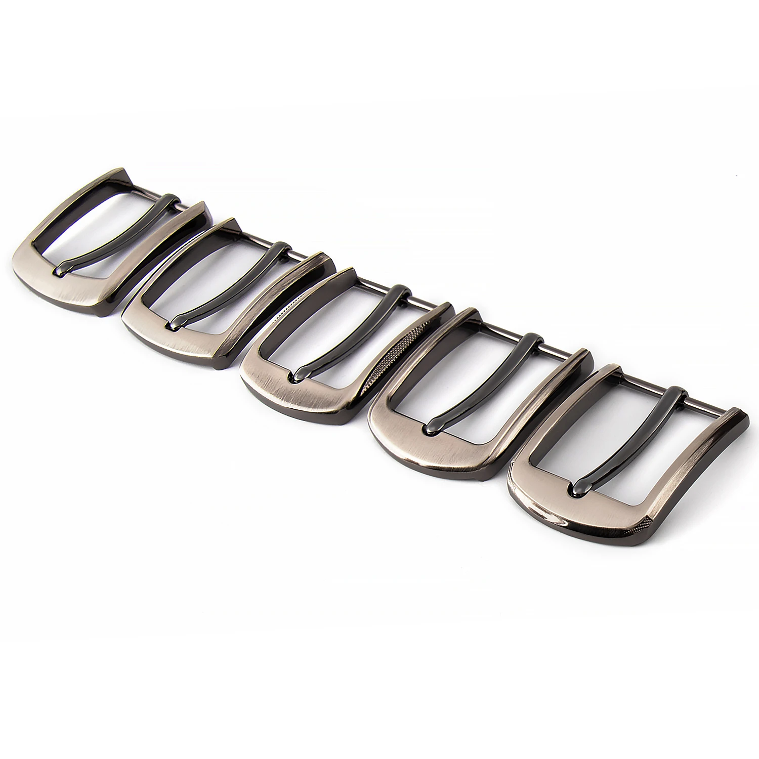 Factory made alloy buckle pin buckle paired with pu leather belt high-quality affordable buckle