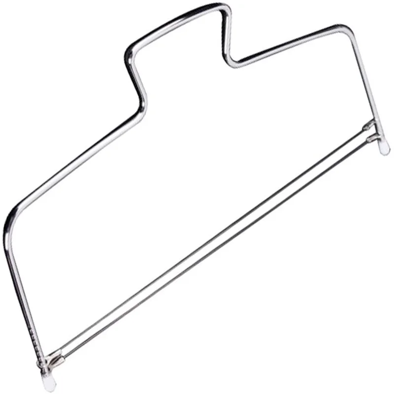 304 cake separator 2 Wire Layer Cake Slicer Cutter Divider and Leveler With Stainless Steel Material