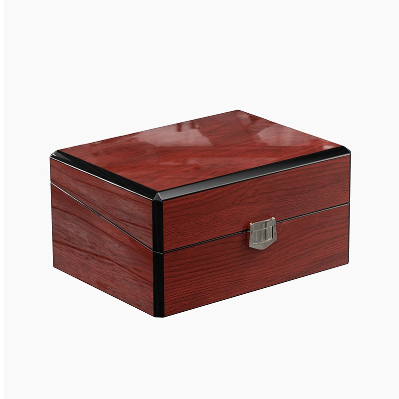 Luxury Big Watch Box Custom Logo Wooden Piano Paint for Packaging