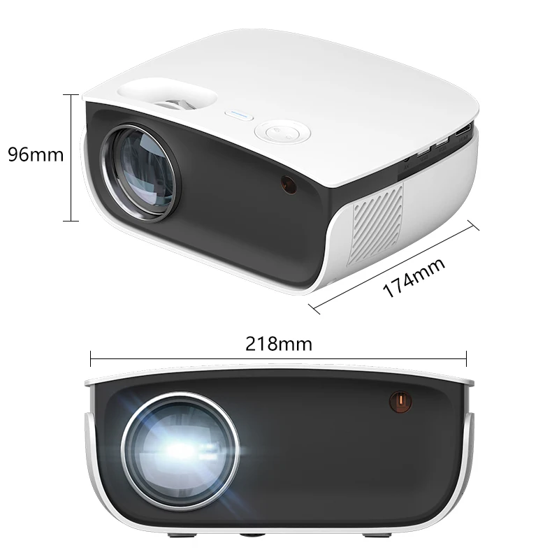 Newest Model Full Hd 1080p Best Projector Led 1920*1080p 5000lumens 3d Galaxy Projector