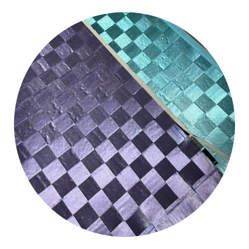 High Quality Plain Tight Stabilized Weave T700 Yarn 12k Spread Tow   Electroplated colored Carbon Fibre Fabric