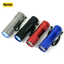 Myriver High Powerful 2000M 2Km Long Range Beam Rechargeable Flashlight, 40W Led 4000 Lumen Spotlight Glowing Torch Light