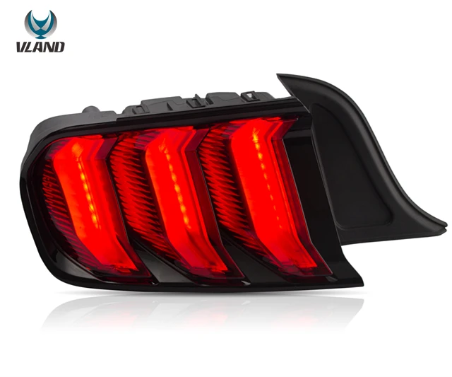 VLAND Factory Wholesales Full Led Taillight 6th Gen 2015-2019 Mustang Light