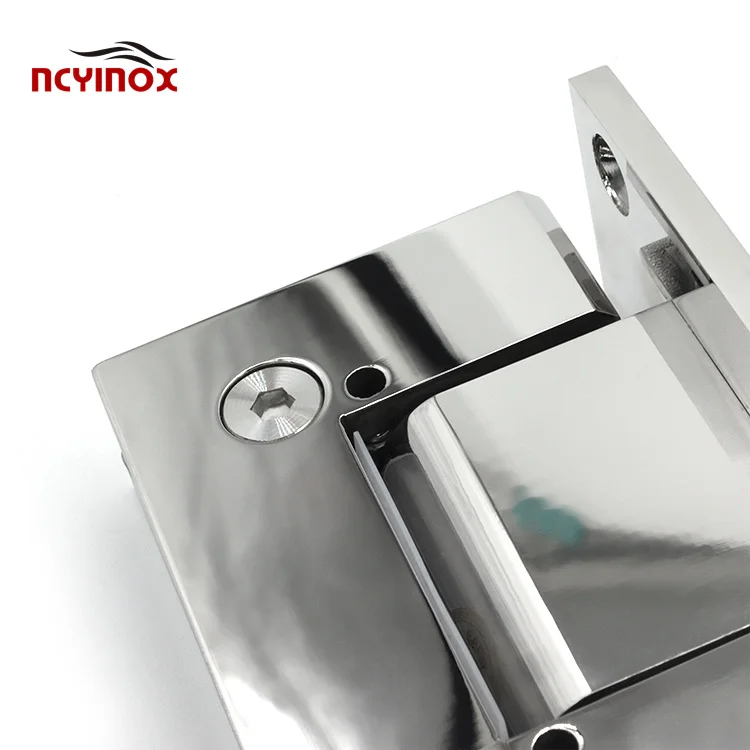 Hot Selling 90 Degree Stainless Steel Shower Hinge for Bathroom Door