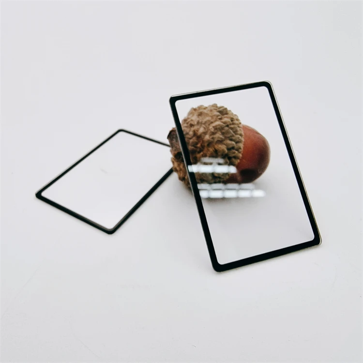 Custom Tempered 1.5mm 3mm 7 Inch 8 Inch Smart Touch Sensitive Tempered Glass Panel for Face Recognition Capacitive Display
