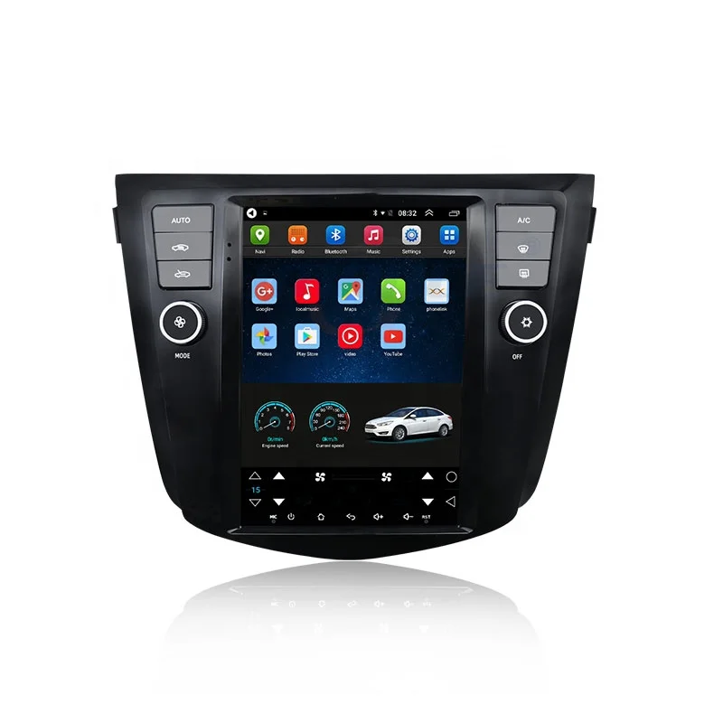 Android vertical screen car DVD player GPS navigation 9.7inch for NISSAN Qashqai Car autoradio multimedia