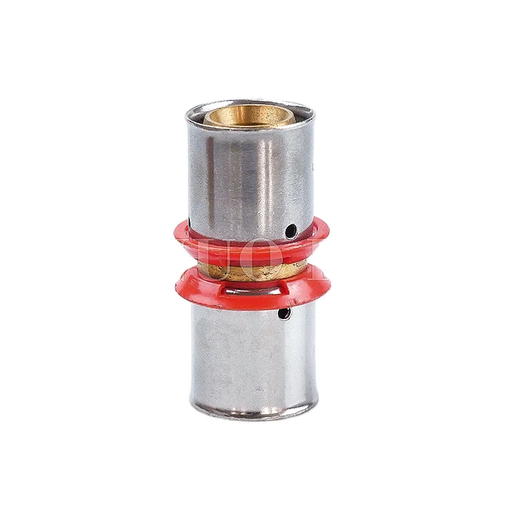 Fitting Brass Brass Press Fitting Pex Plumbing Fitting PEX 16mm Brass Fitting  For Pex Water Line