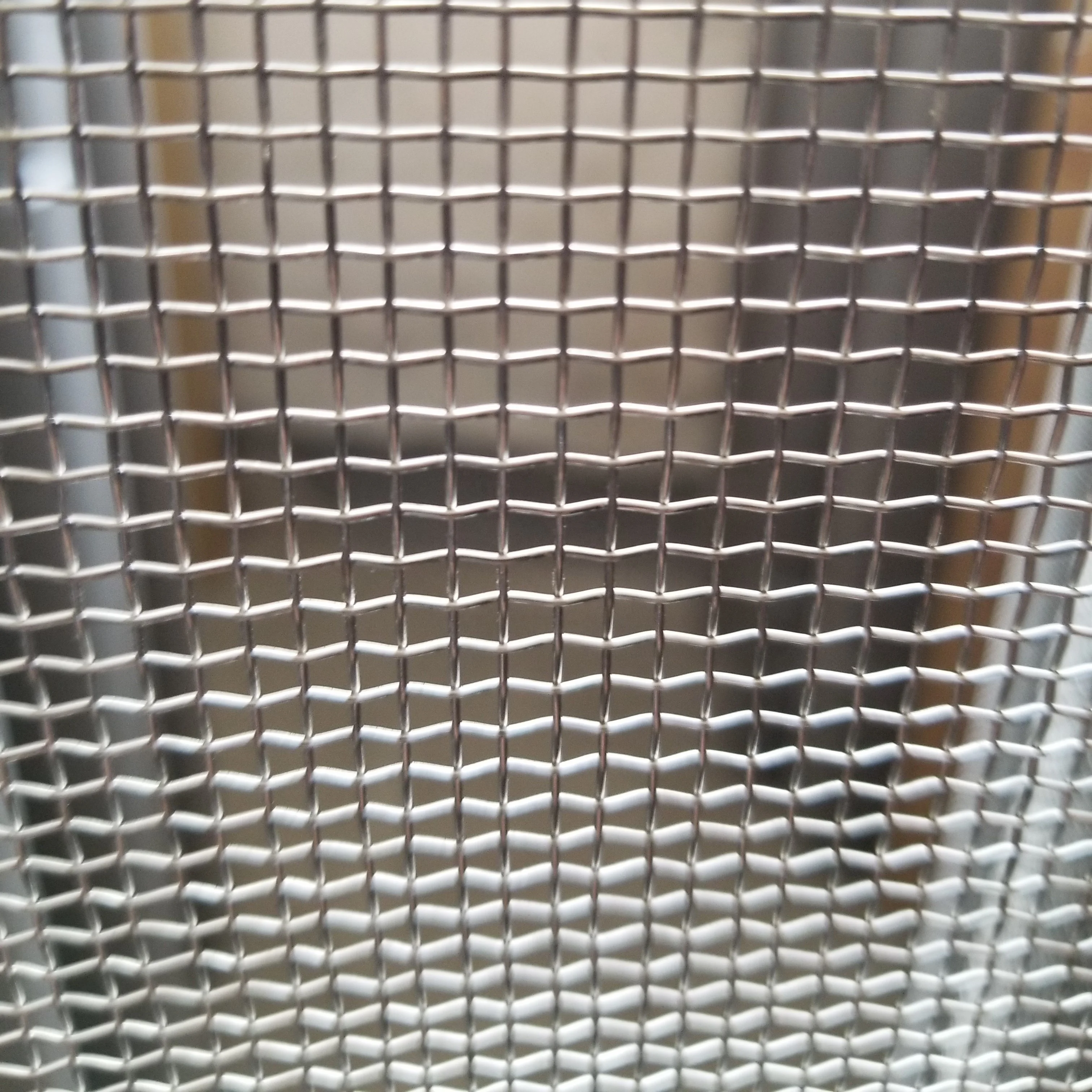Mining Vibrating Screen Mesh SUS 304 316 316l Stainless Steel Crimped Woven Wire Mesh