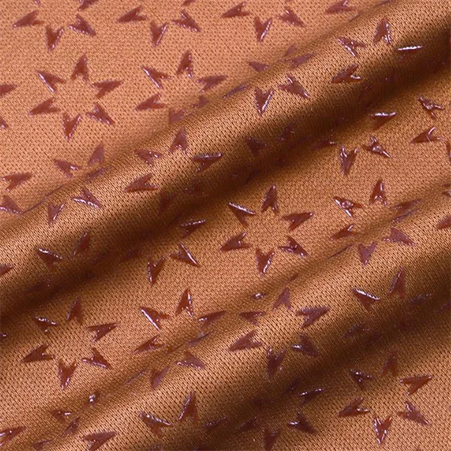 100% полиэфирная трикотажная мягкая эластичная Нескользящая ткань для приборной панели автомобиля