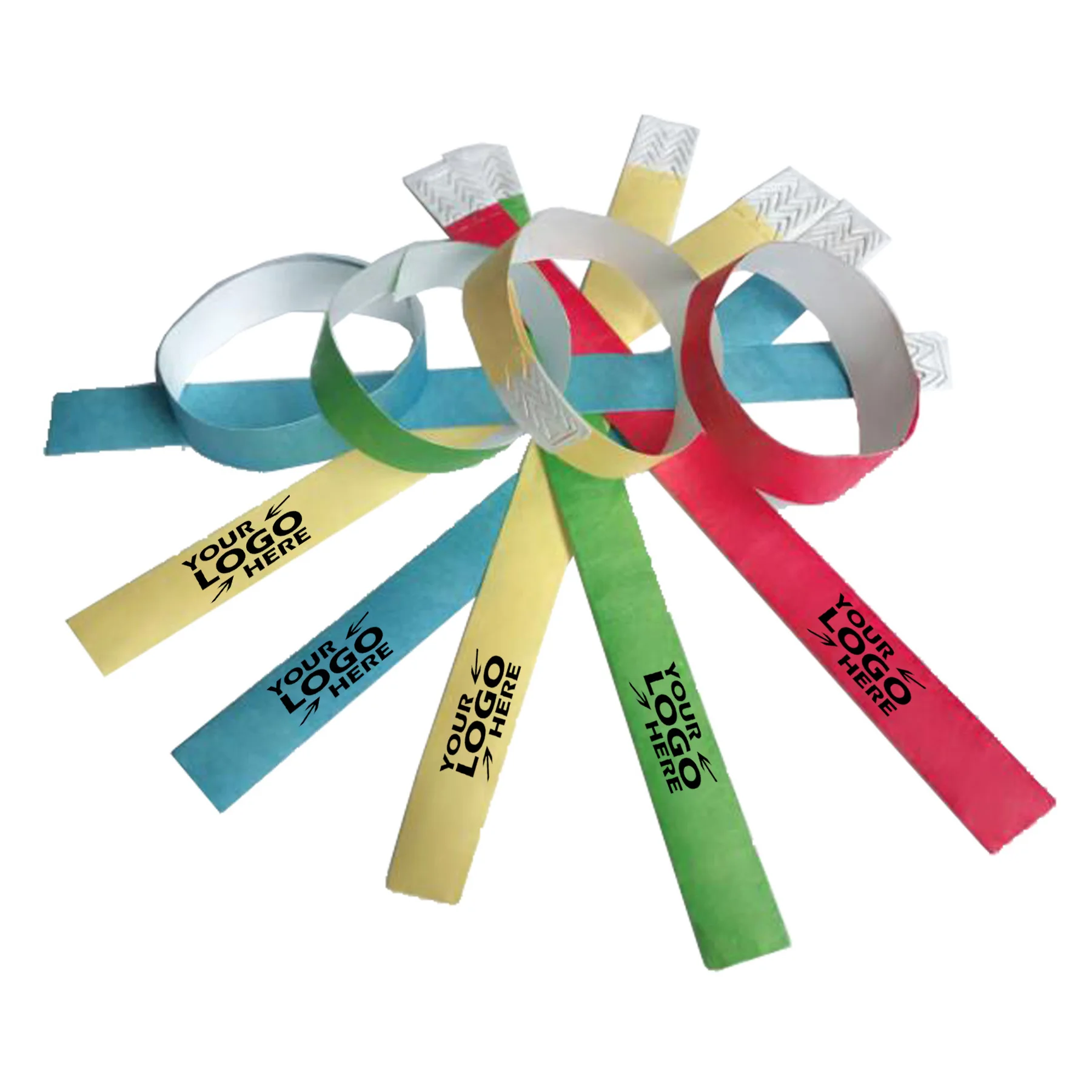 Браслет Tytan, браслет Tyvek, браслет с защитой от слез, бумажный браслет для мероприятий