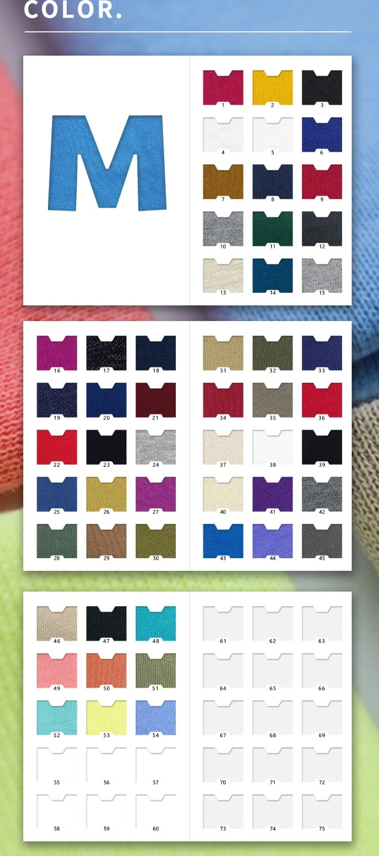 Custom Soft Heavy 75%Cotton 25%Polyester 320g Brushed French CVC Terry Towel Garment Knitted Fleece Fabric for Hoody,Sweatshirt