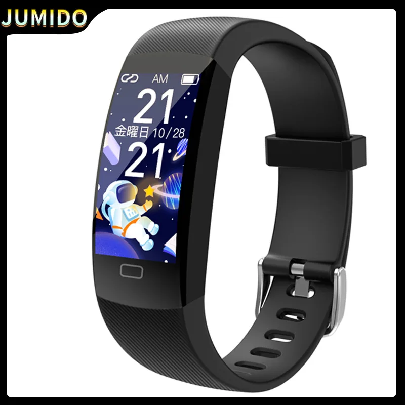 F64t Heart Rate Blood Pressure Blood Oxygen Slim design Deluxe  sports smart bracelet watch