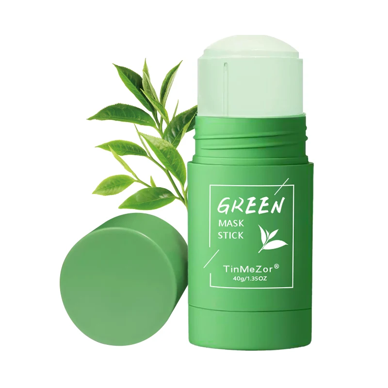 OEM Matcha Пудра Розовая отшелушивающая глиняная маска для мертвого моря чайного дерева коллагеновая зеленая чайная рулонная лица