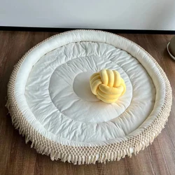 Pophorn White Washable Cotton Multifunctional Folding Newborn Bionic Bed Kids Bedding Set Portable Uterine Baby Bed Nest