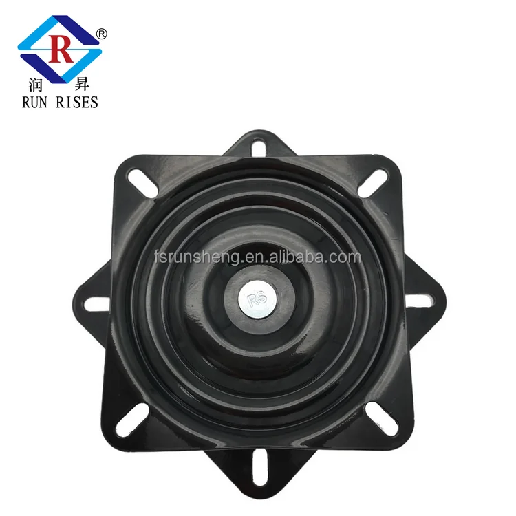 A02  Cold Rolled Steel lazy susan turntable Kitchen Rotating Display Plate Table Hardware  chair swivel mechanism