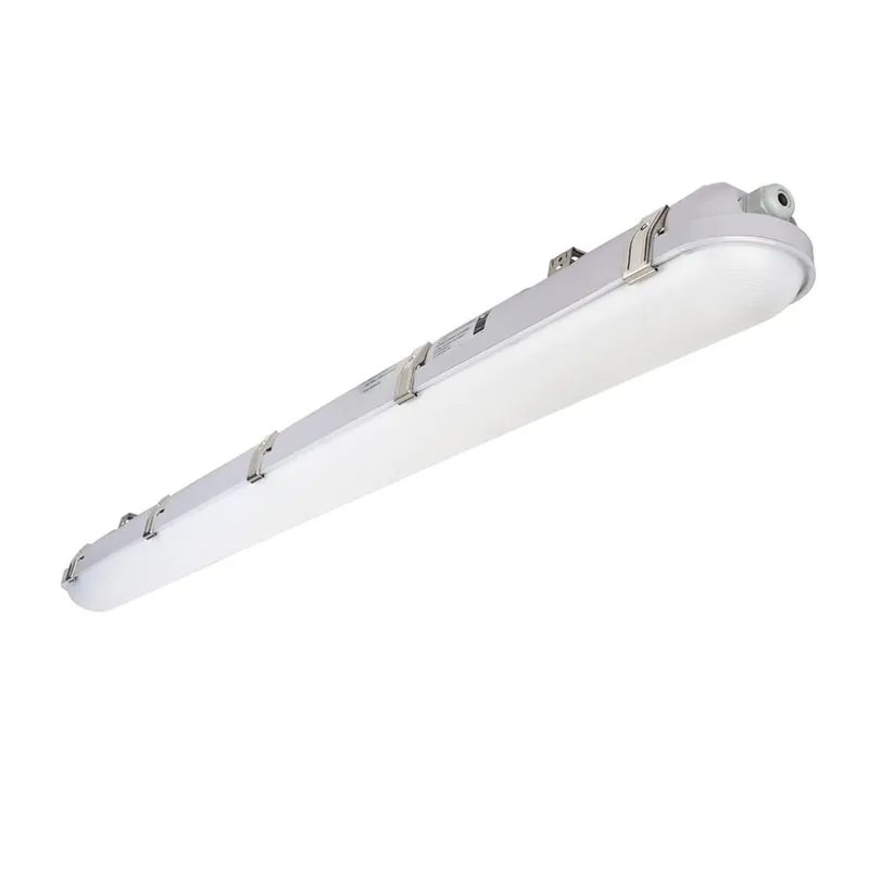 4FT 40 Watts 5200 Lumens 3CCT Tunable Vapor Tight LED Triproof Light IP65 Tri Proof Linear Batten Lighting PC Material