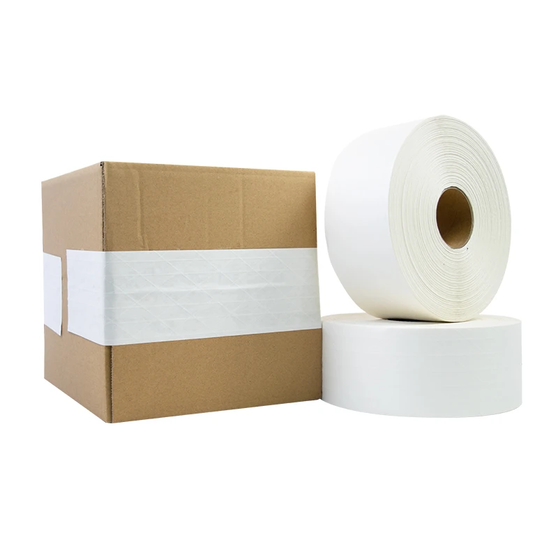 Professional Manufacturer Strong Gummed Brown Custom Packing Wet Water Activated Kraft Reinforced Paper Tape