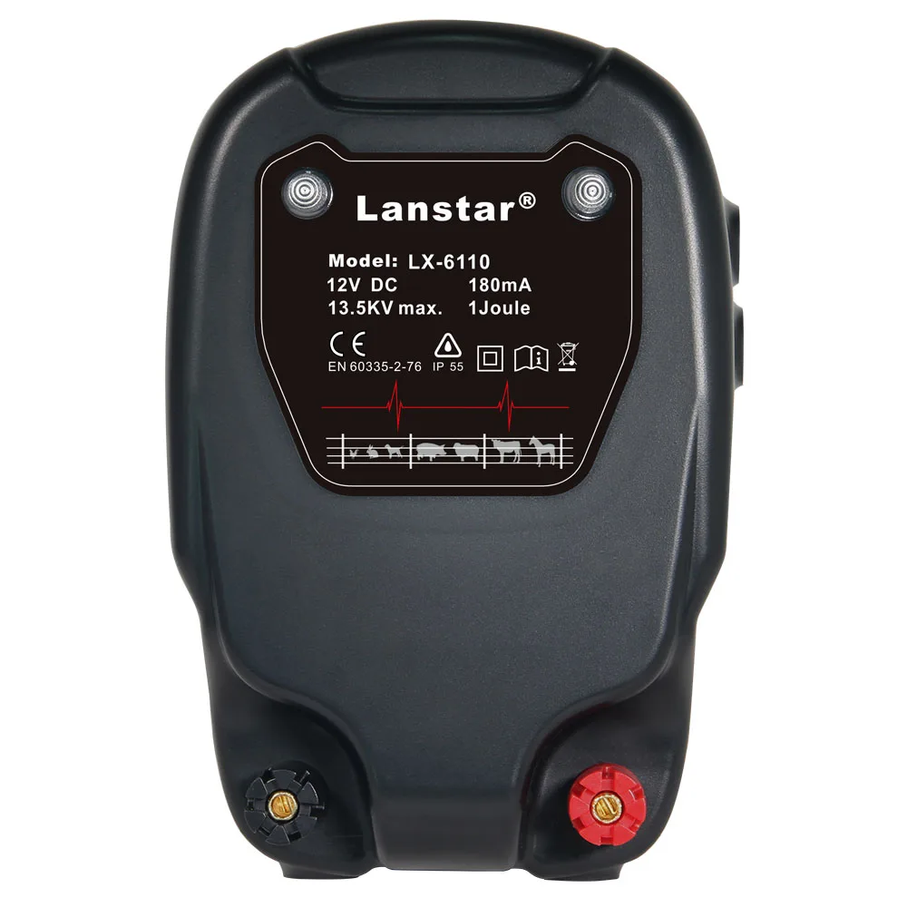 LX-6110 электрическая пастушка! 1J Солнечный Электрический забор энергетический для домашних животных