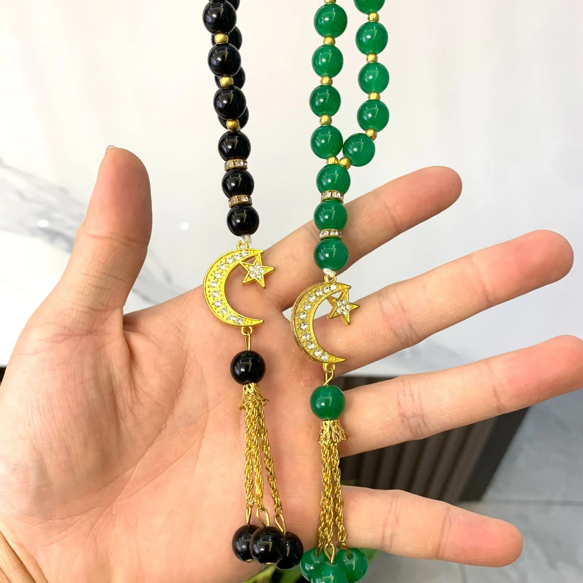Stylish Prayer Beads Arabic Style Jewelry Suitable Daily Masbahah & Meditation Muslin Prayer