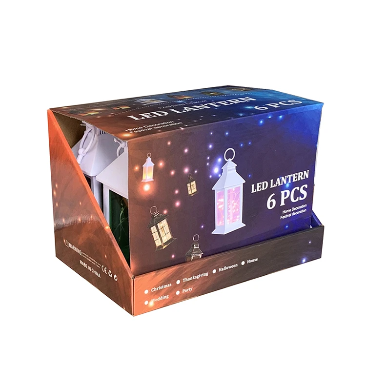 New arrival plastic mini candle lanterns electron luminescence table lamp for decoration