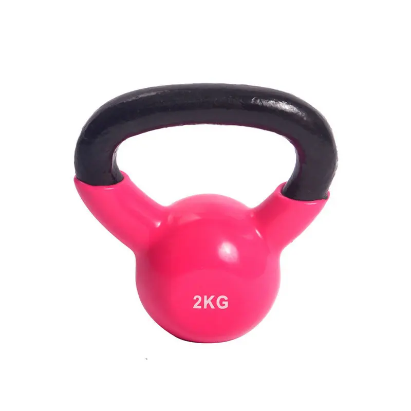 Amazon hot sale home colorful woman use Dumbell/Kettlebells with rack