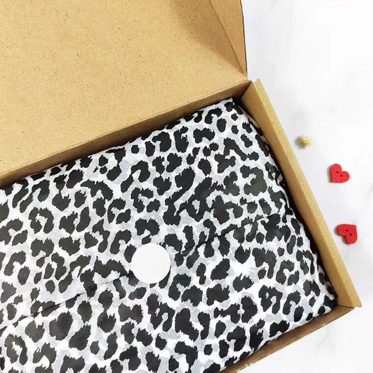 Индивидуальная розовая Золотая оберточная бумага упаковочная Экологически чистая цветная