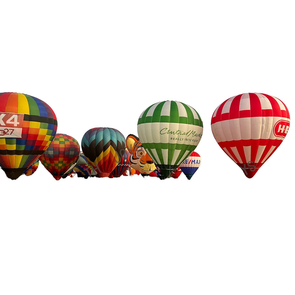 Human in the sky Outdoor Extreme Games Commercial Rent for event Park  decoration inflatable advertising hot air balloon