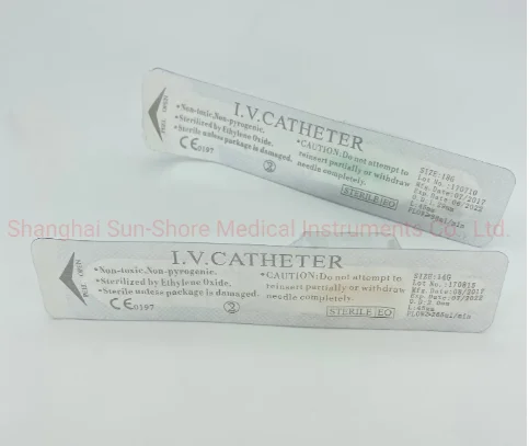 Medical Sterilized IV Cannula /I. V. Catheter Butterfly Style Intravenous Catheterv 2024 14g 16g 18g 20g 22g 24g 26g
