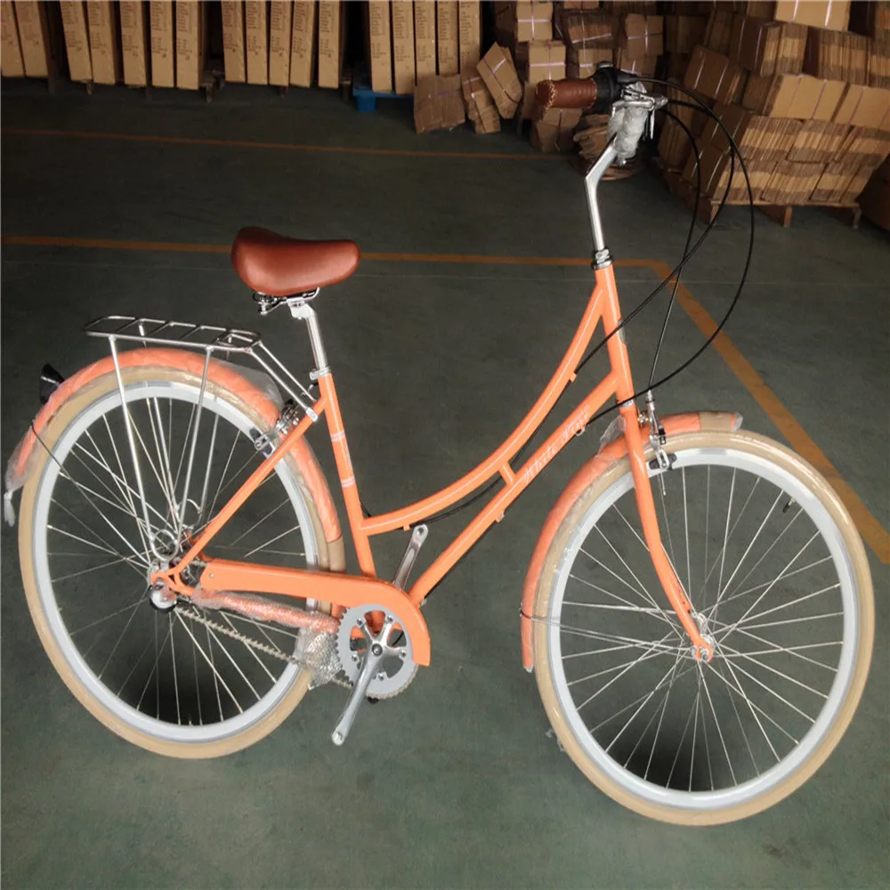 top sell high quality 26 28 inch 700C 3 speed 1 gear step through bicycles for adults women lady city bike