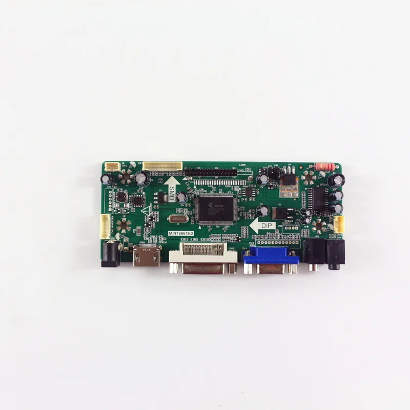 LCD controller board Compatible-HDMI VGA DVI Input lvds Audio output support resolution bit FHD LCD panel
