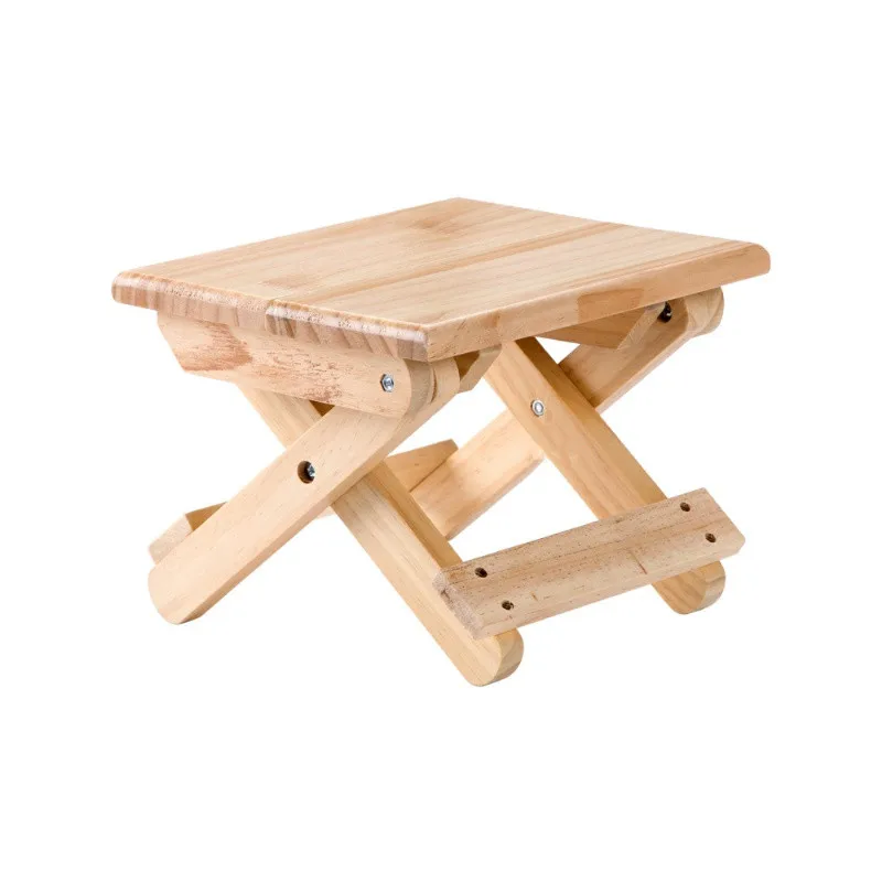 
Field fishing chair convenient small wooden stool foldable 