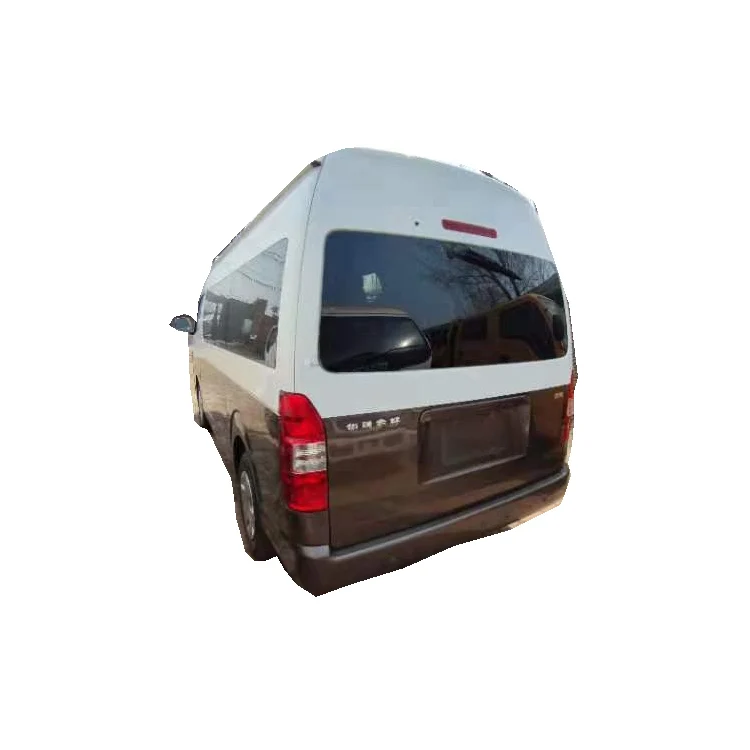 Euro4 14 Passengers Mini Bus with Great Price Gasoline 100km/h 2130kg 3110mm 3300kg Euro 4 Manual,5 Gears 5380*1880*2285mm < 15