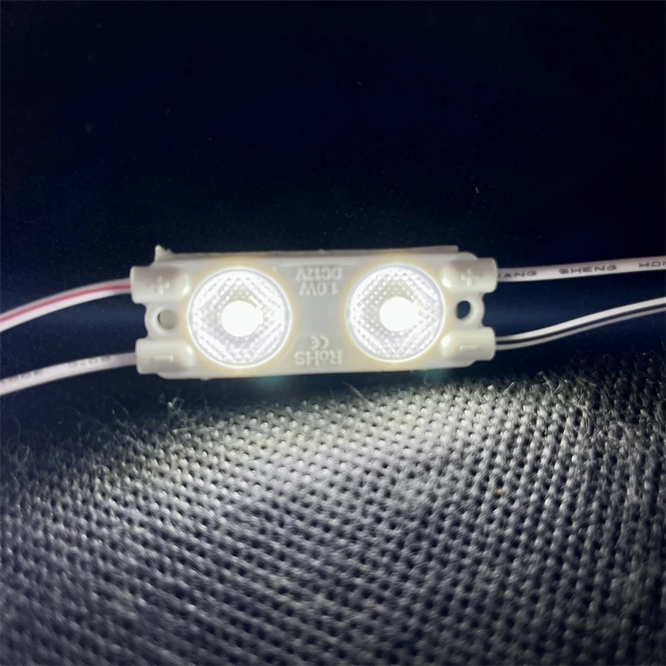 Модуль светодиода SMD2835 12 В 24 постоянного тока 2 шт. для канальных букв 1 Вт водонепроницаемый модуль знака светодиодный с линзой
