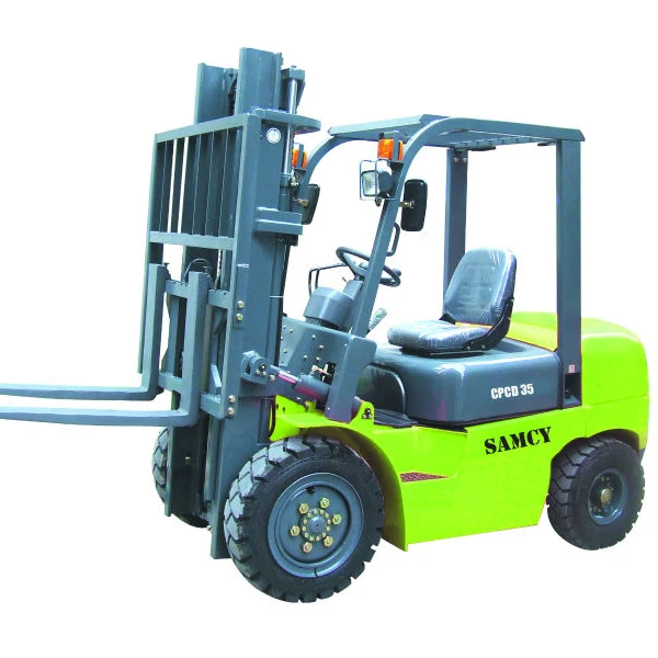 SAMCY Forklift 100% On-time Shipment Protection 3.5T Chinese Engine Diesel Forklift