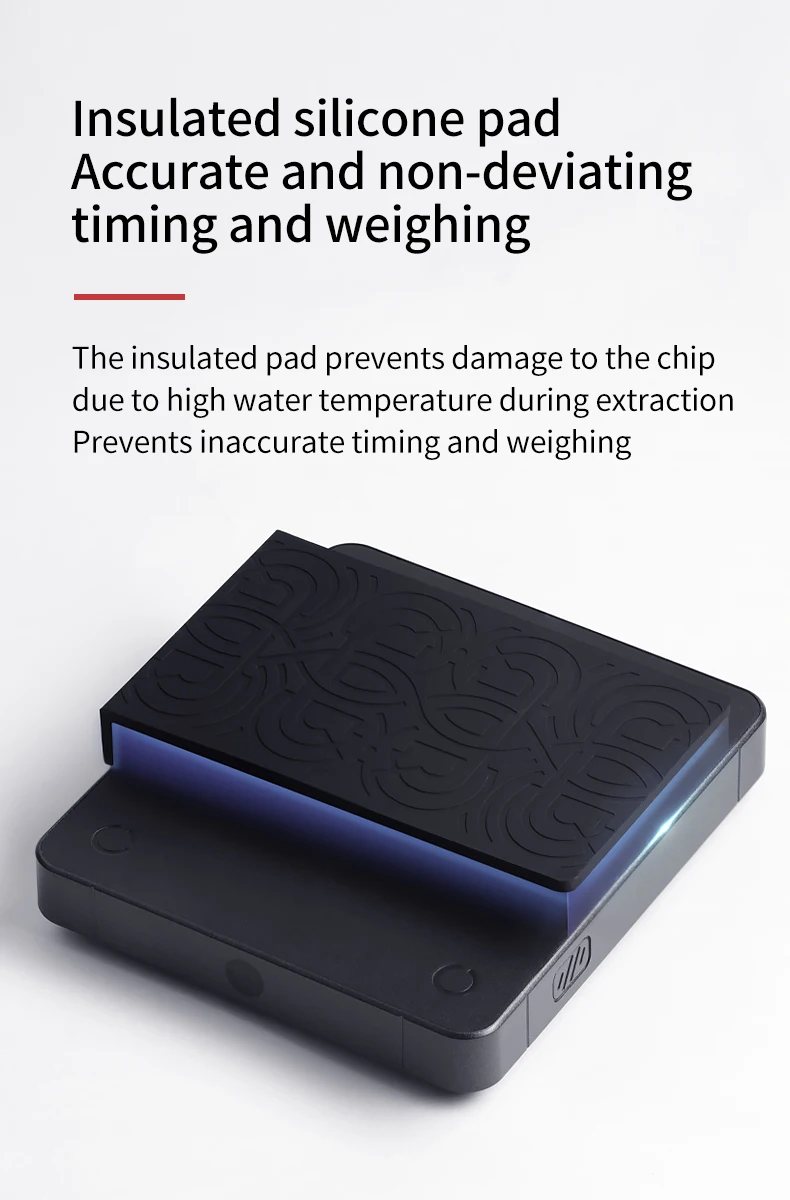 2024 zeroHero New Arrival Powder to Water Ratio Smart Digital Usb Rechargeable Kitchen Coffee Scale