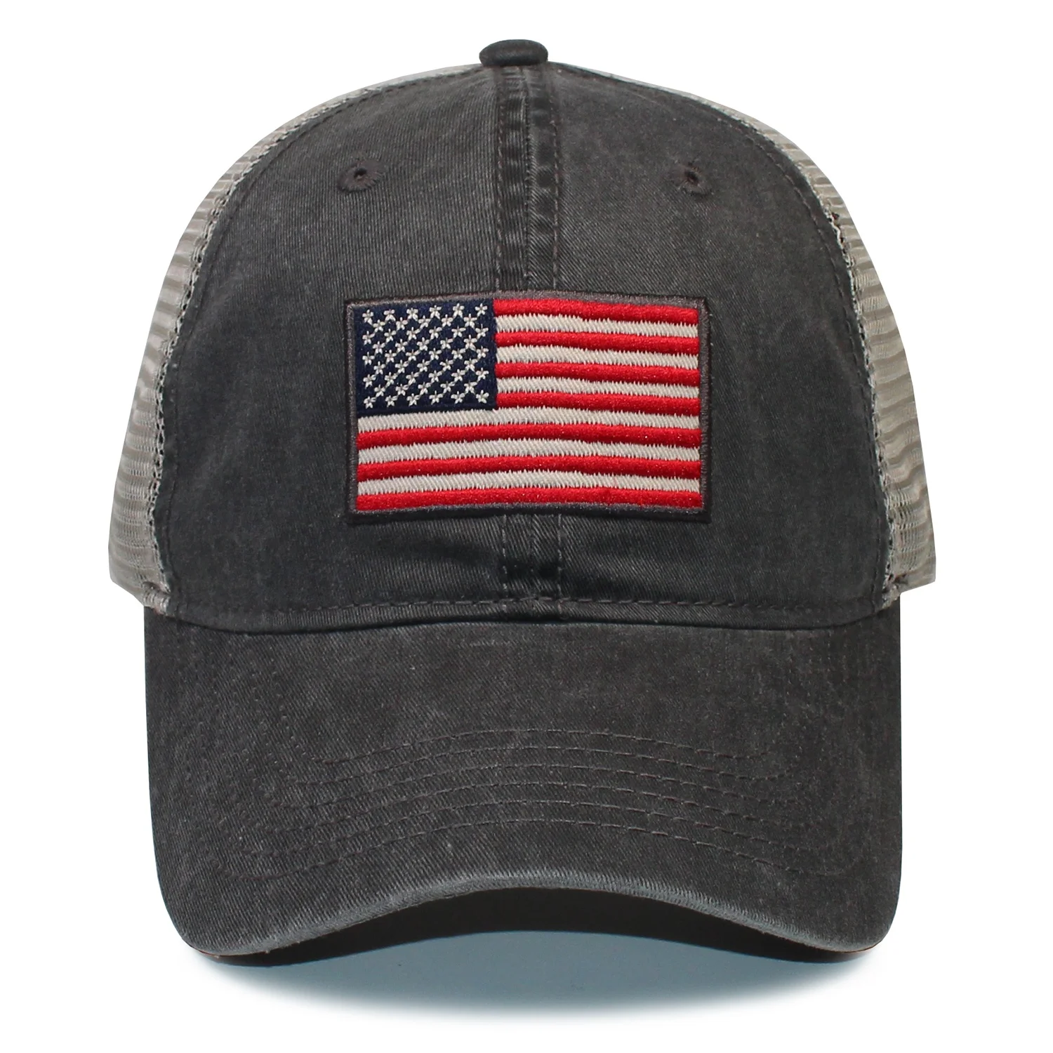 Tactical Baseball Cap Outdoor  Fishing Hunting Camo Hat USA Flag Trucker Hat