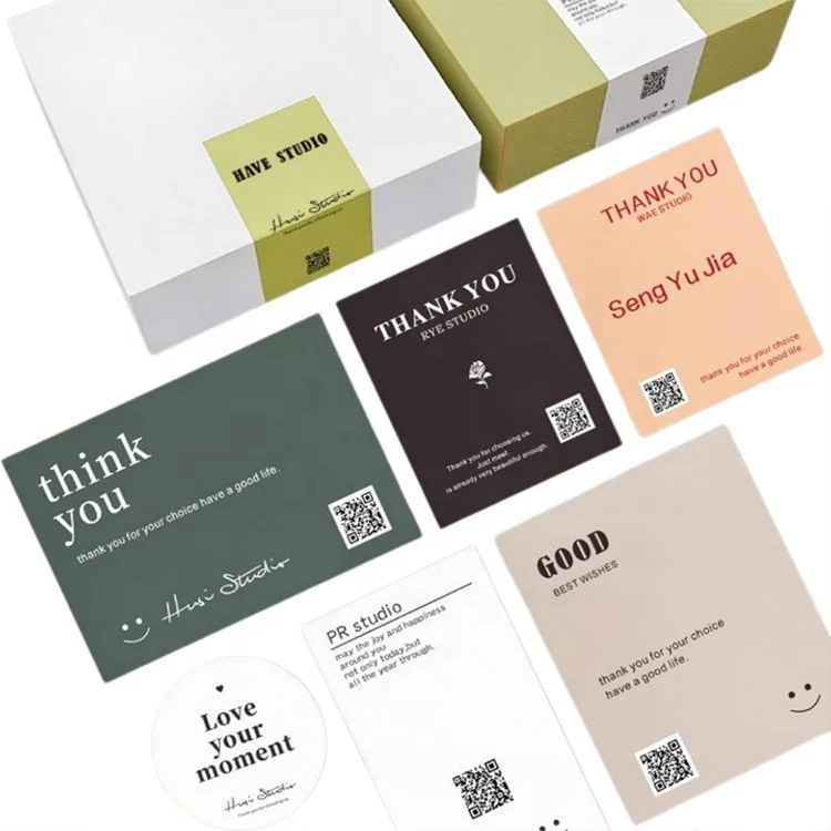 Custom Packaging Box Logo Sticker Self Adhesive Wholesale Rectangle Waterproof Round square Sealing Label  Package Stickers