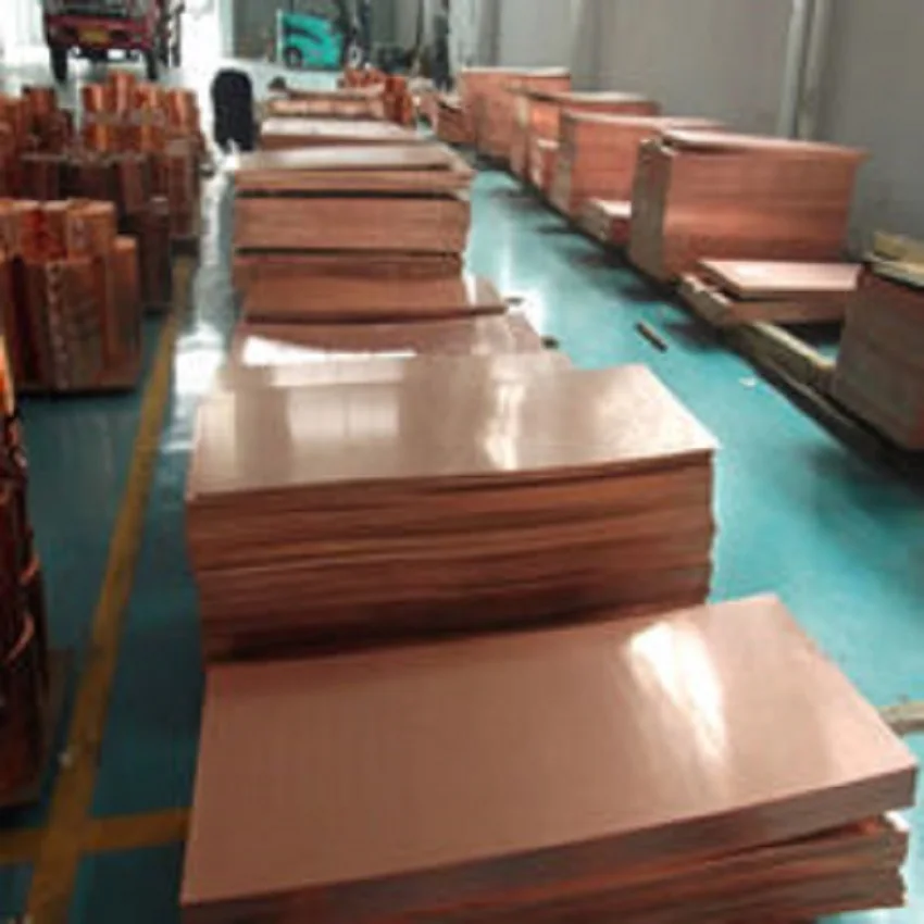Disposal of inventory cathode copper / copper plate / electrolytic copper
